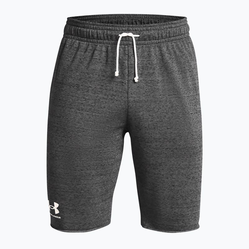 férfi edzőnadrág Under Armour Rival Terry castlerock light heather/onyx white 5