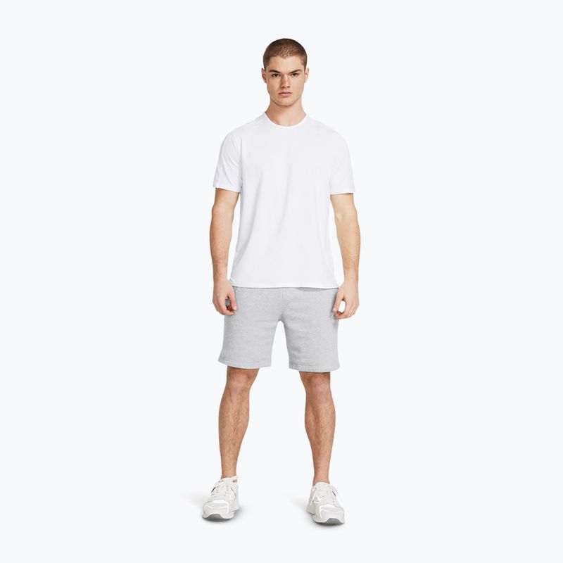 Férfi Under Armour Rival Fleece mod szürke világos szürke/fehér edzésnadrág 2