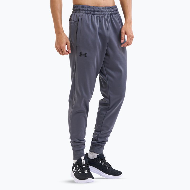 férfi nadrág Under Armour Armour Fleece Joggers castlerock/black 4