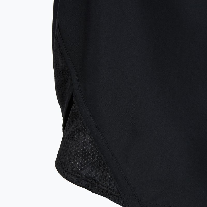 Under Armour Fly By 3" női futónadrág fekete/fekete/fényvisszaverő 4