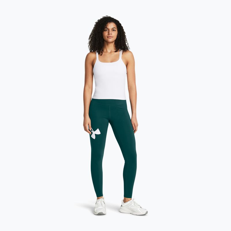 Női leggings Under Armour Campus hydro teal/white 2