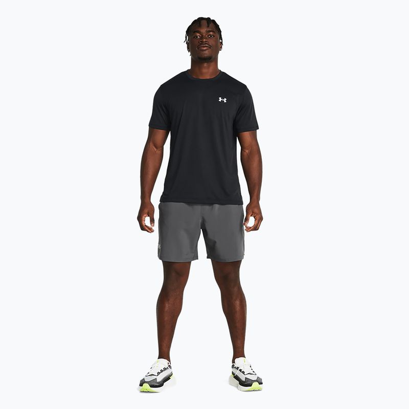 Férfi futó rövidnadrág Under Armour Launch 7" castlerock/castlerock/reflective 2