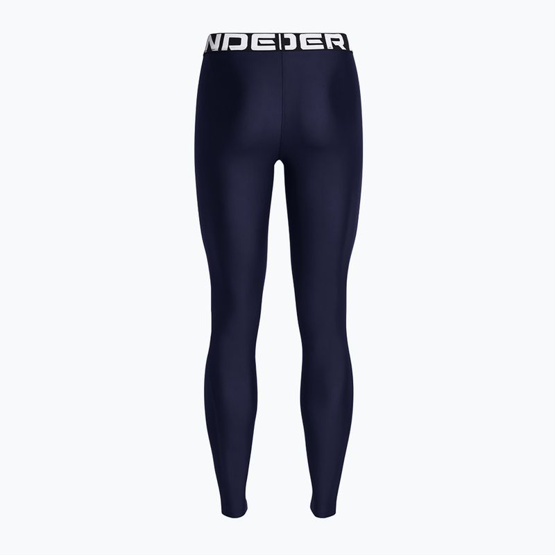 Under Armour HeatGear női leggings midnight navy/fehér 2