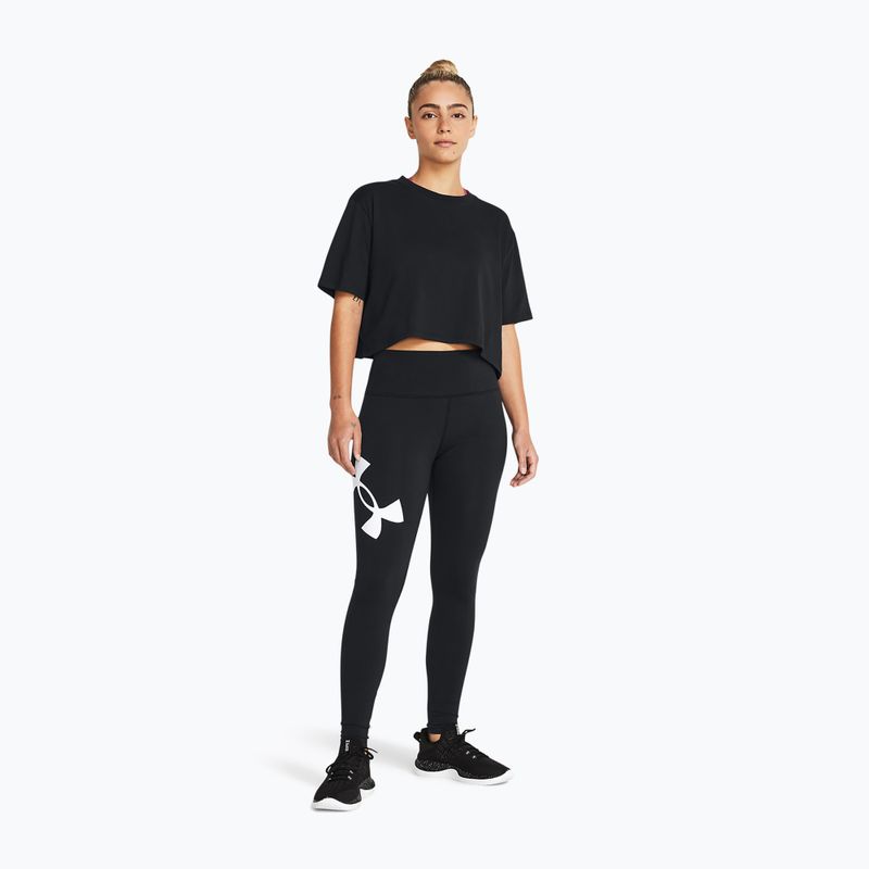 Női leggings Under Armour Campus black/white 2