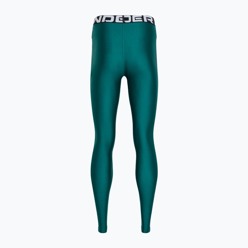 Női leggings Under Armour HG Authentics hydro teal/white 6