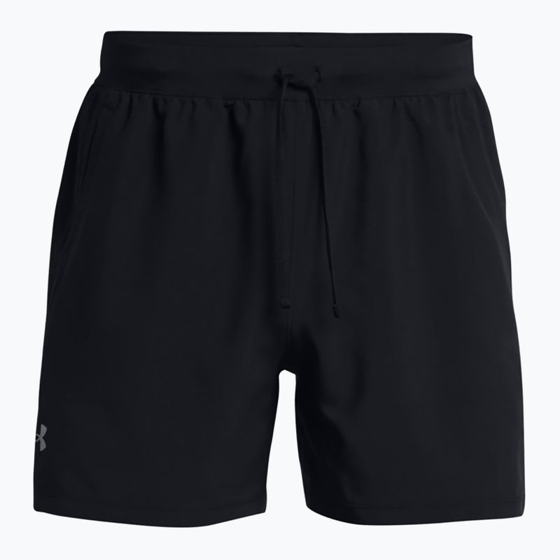 Férfi futónadrág Under Armour Lanch 5" Unlined black / black / reflective 6