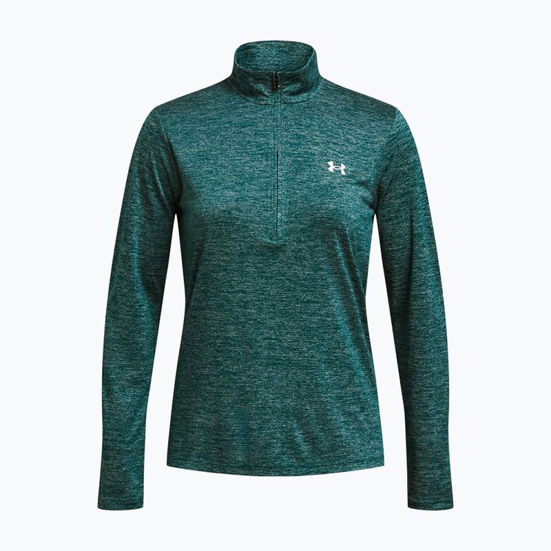 Női pulóver Under Armour Tech 1/2 Zip-Twist hydro teal/white 6