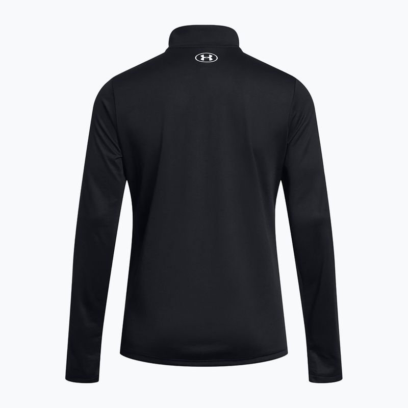 Under Armour női pulóver Tech 1/2 Zip Solid fekete / fehér 4