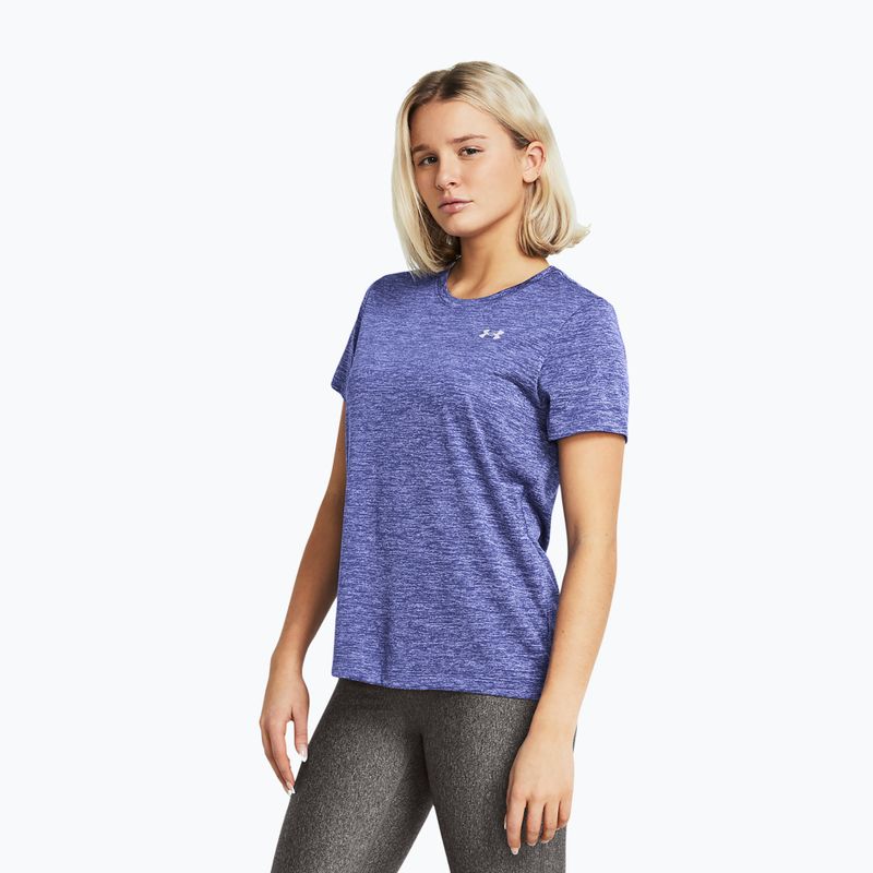 női edzőpóló  Under Armour Tech C-Twist starlight/celeste