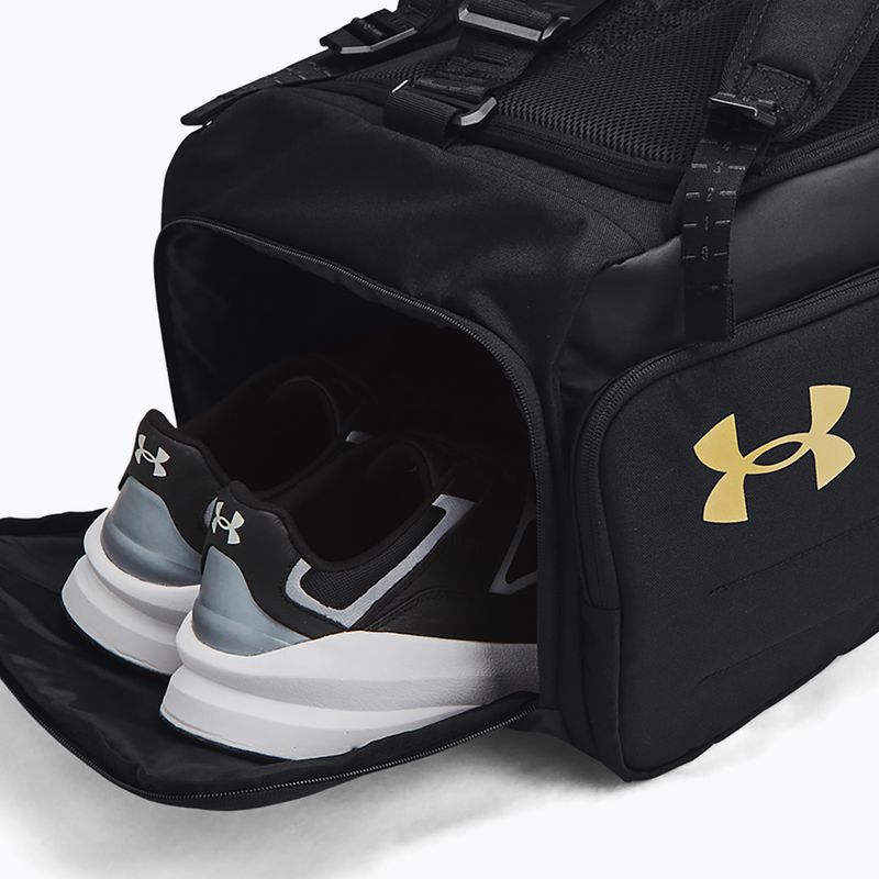 Under Armour Contain Duo 50 l edzőtáska fekete/metál arany 5