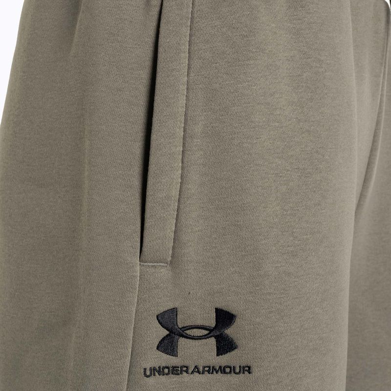 női rövidnadrágUnder Armour Essl Flc Relax BF taupe dusk/black 8