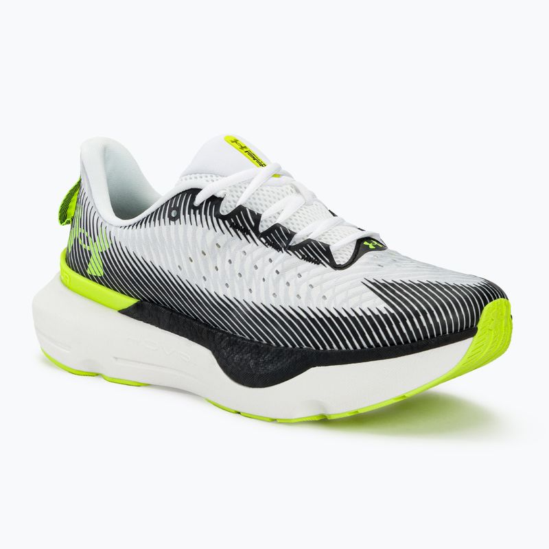 Férfi futócipő  Under Armour Infinite Pro white/black/high vis yellow