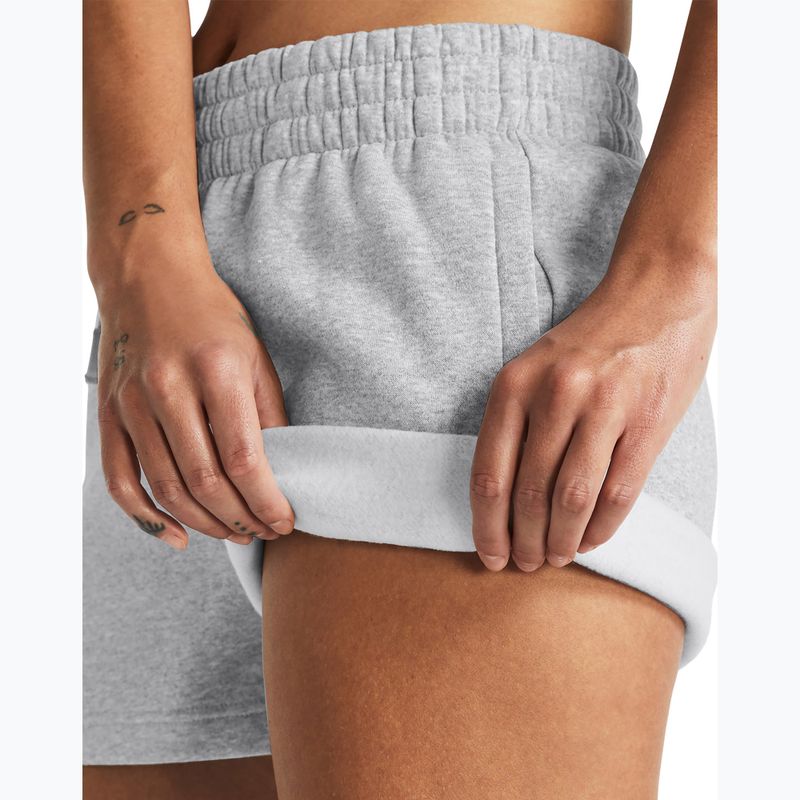 női edzőnadrág  Under Armour Rival Fleece mod gray light heather/white 4