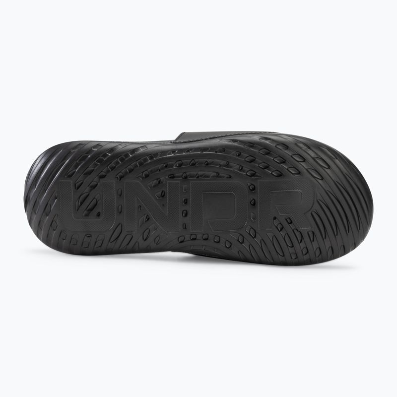 Under Armour Ignite Select női flip-flopok fekete/fekete/fehér 4