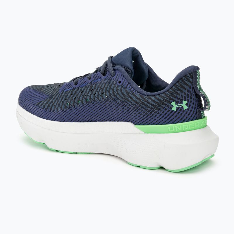 Férfi futócipő  Under Armour Infinite Pro downpour gray/starlight/matrix green 3