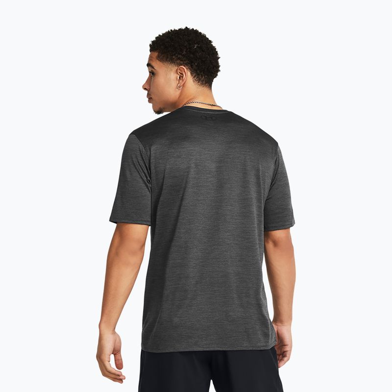 Férfi edzőpóló Under Armour Tech Vent castlerock/ultimate black 2
