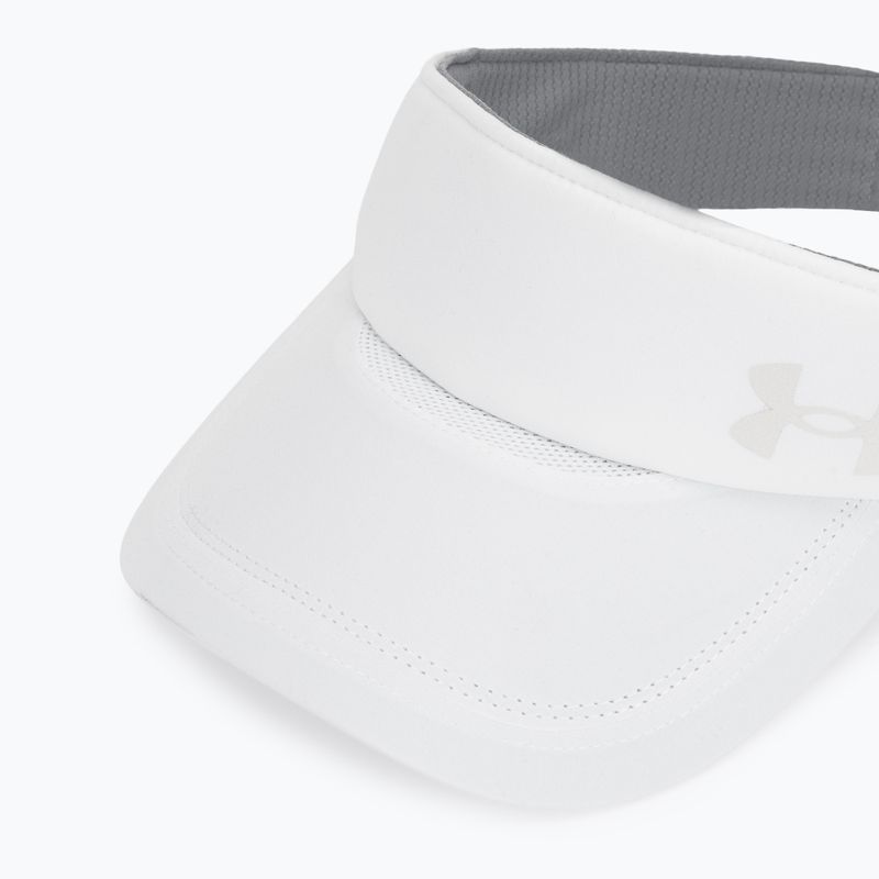Női futósapka Under Armour Launch white/black/distant gray 3
