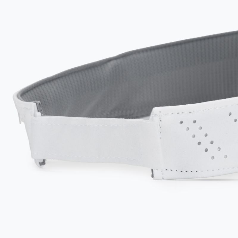 Női futósapka Under Armour Launch white/black/distant gray 4