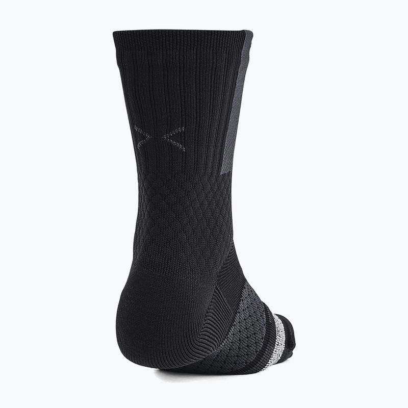 Under Armour Curry AD Playmaker 1P Mid fekete/antracit/fekete férfi zokni 3