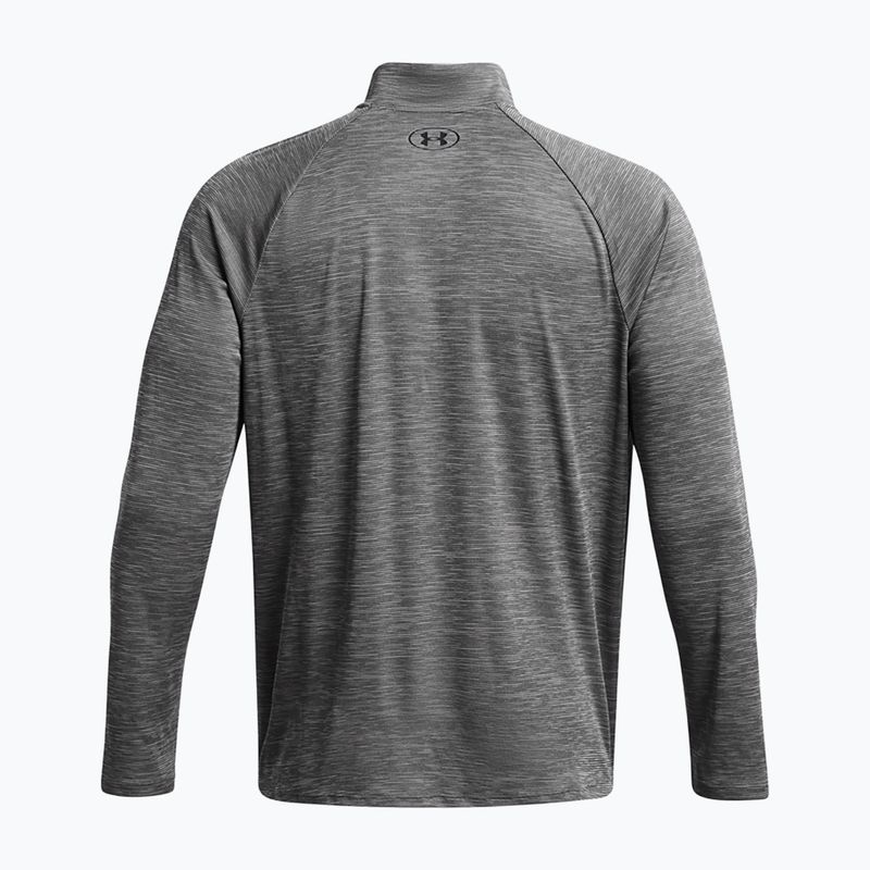 Férfi pulóver Under Armour Tech Textured 1/2 Zip LS castlerock/black 2