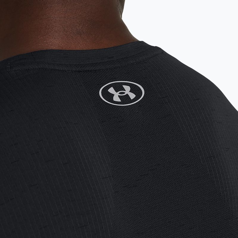 Férfi Under Armour Vanish Seamless póló fekete/mod szürke 3