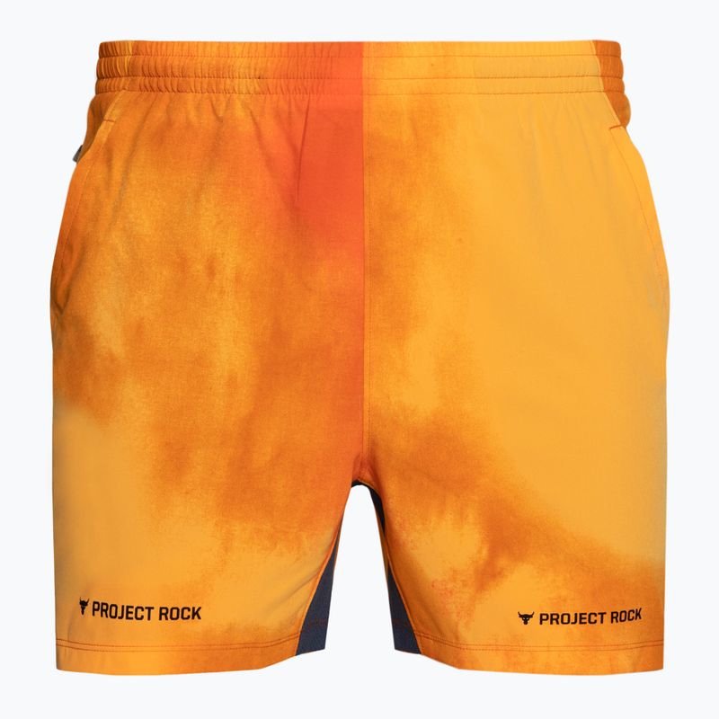 Férfi sportnadrág Under Armour Project Rock Ultimate 5" PT atomic/team orange/black