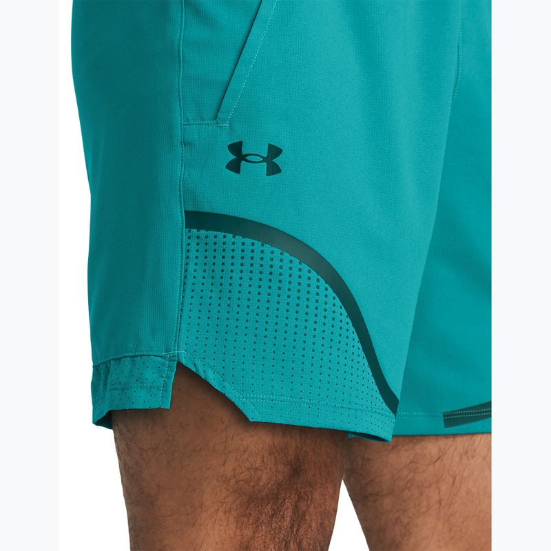 férfi rövidnadrág  Under Armour UA Vanish Woven 6in Graphic circuit teal/hydro teal/hydro teal 4