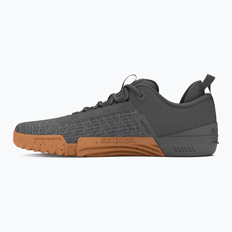 Under Armour TriBase Reign 6 castlerock/titán szürke/fekete férfi edzőcipő 9