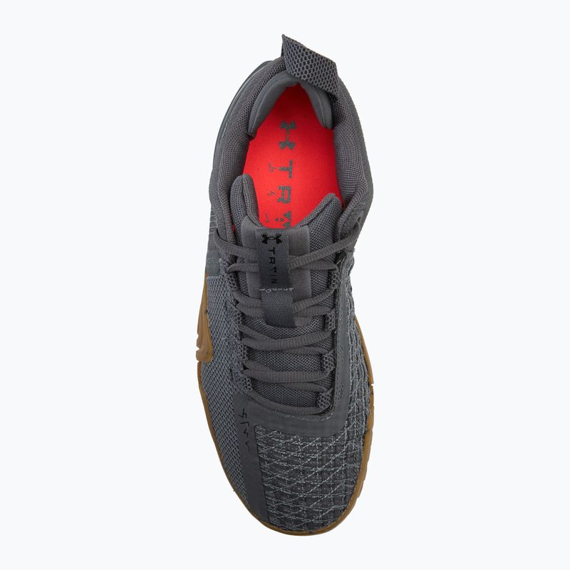 Under Armour TriBase Reign 6 castlerock/titán szürke/fekete férfi edzőcipő 5