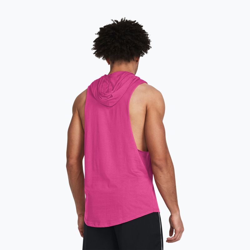 férfi hosszú ujjú  Under Armour Project Rock Rents Due HD astro pink/black 2