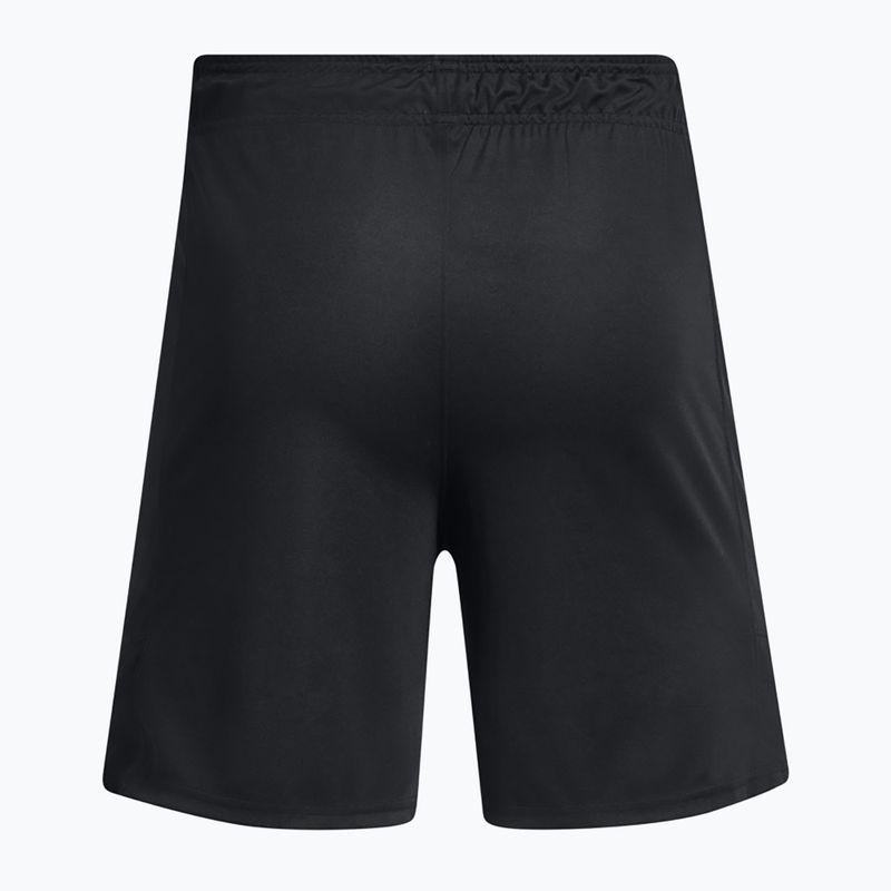 Under Armour Zone 7" férfi kosárlabda rövidnadrág fekete/fehér/fehér 2