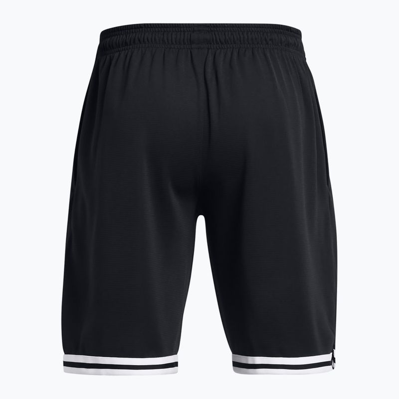 Férfi rövidnadrág Under Armour 10" Perimeter Short black/white 2
