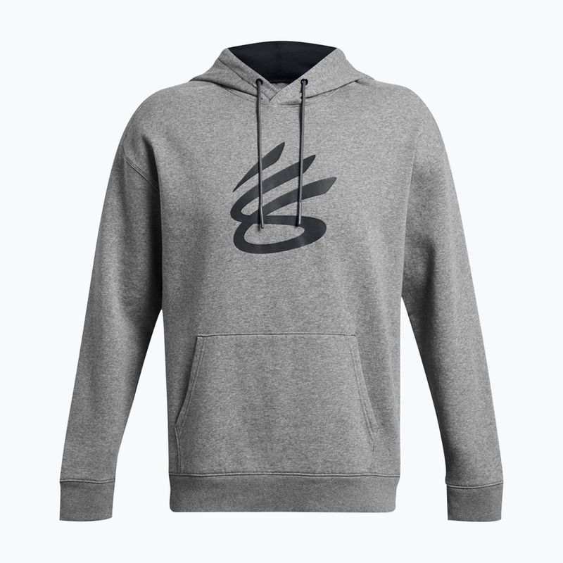 Férfi pulóver Under Armour Curry Splash Hoodie castlerock/black 7