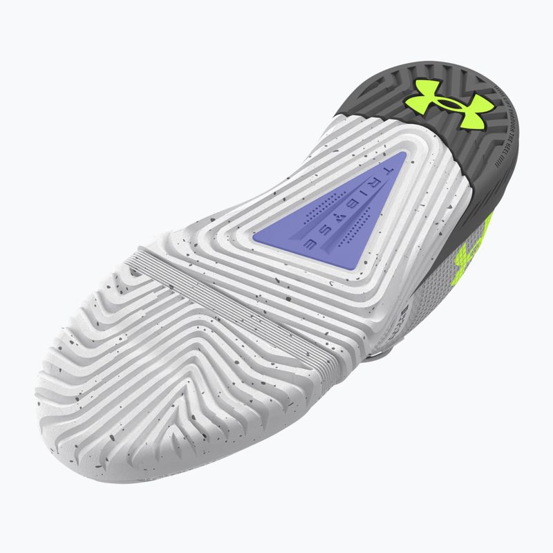 férfi edzőcipő Under Armour TriBase Reign 6 mod gray/starlight/high vis yellow 11