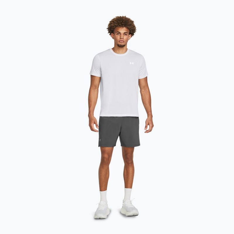 Férfi futónadrág Under Armour Launch Elite 2In1 7'' castelrock/castelrock/reflective 2