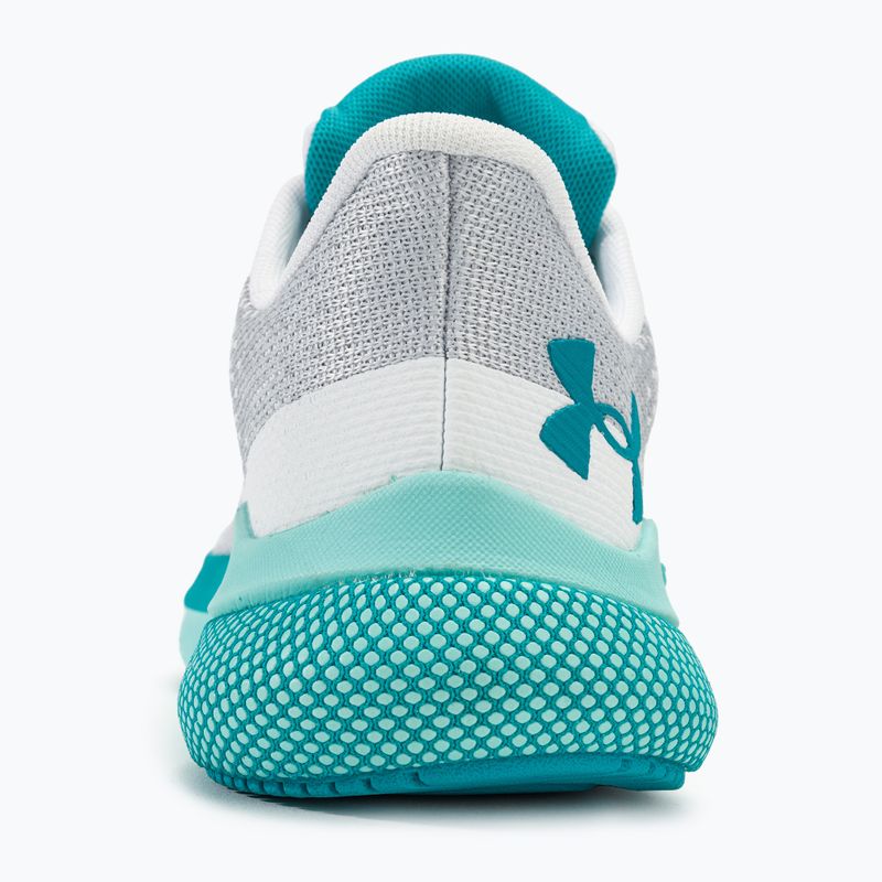 Under Armour női futócipő Hovr Turbulence 2 fehér/fehér/circuit teal 6