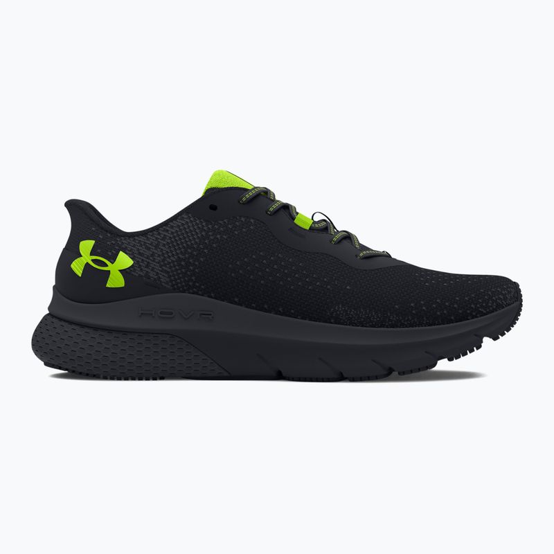 Under Armour Hovr Turbulence 2 férfi futócipő black/black/high vis yellow 8