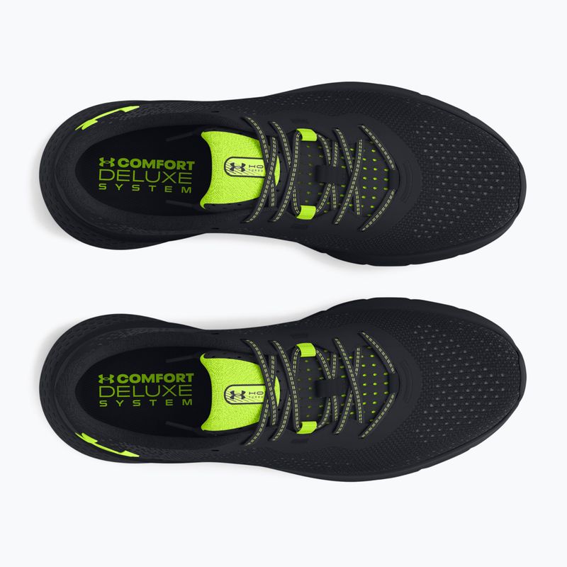 Under Armour Hovr Turbulence 2 férfi futócipő black/black/high vis yellow 10