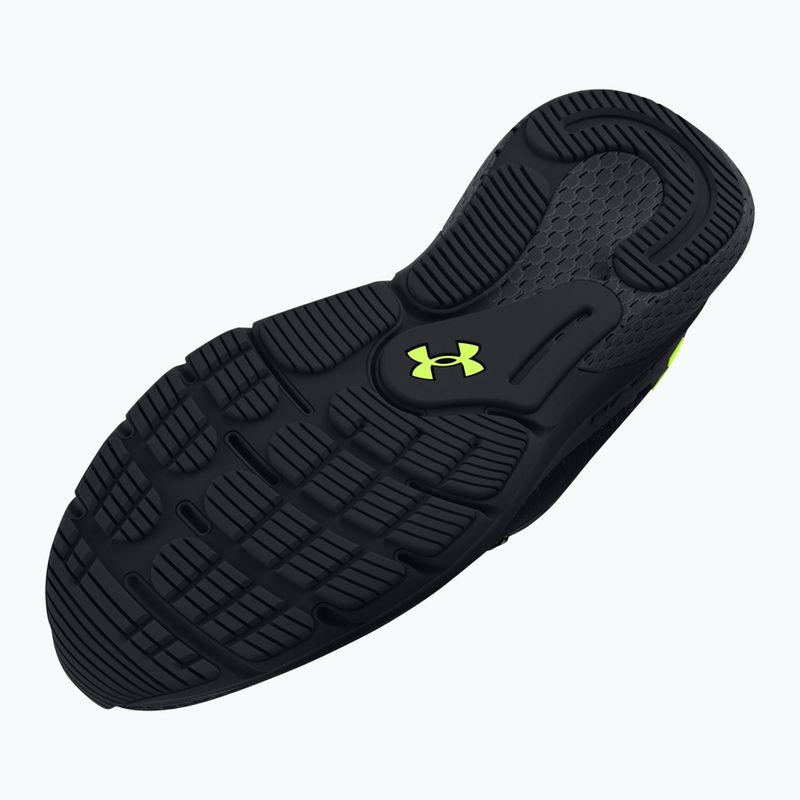 Under Armour Hovr Turbulence 2 férfi futócipő black/black/high vis yellow 11
