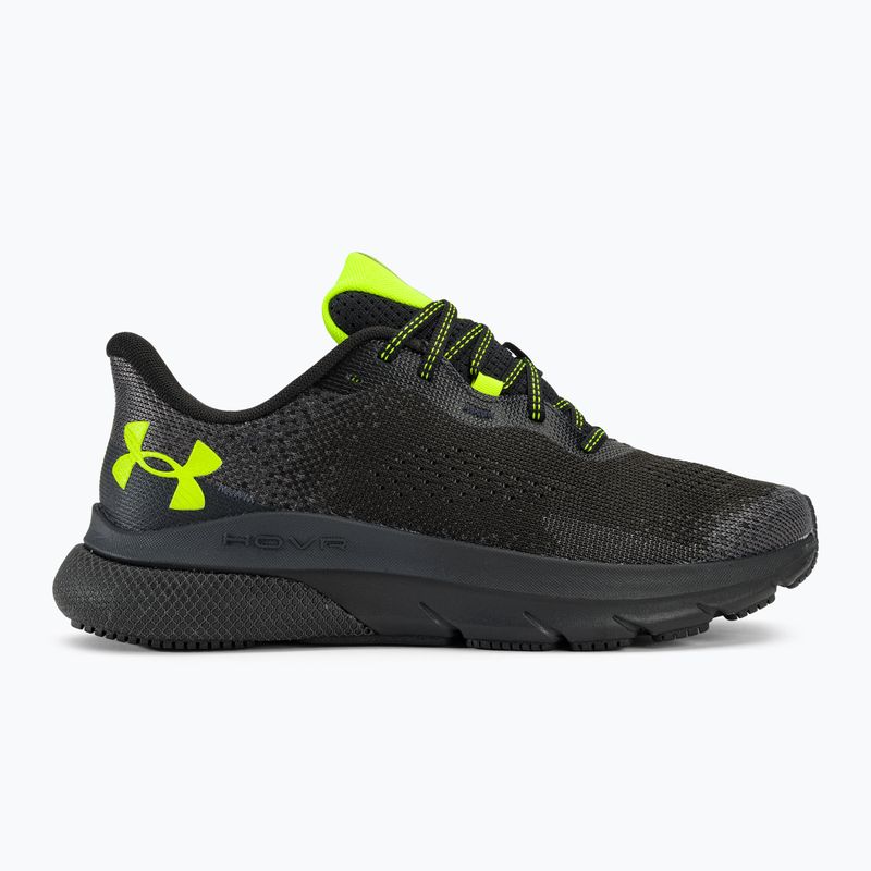 Under Armour Hovr Turbulence 2 férfi futócipő black/black/high vis yellow 2