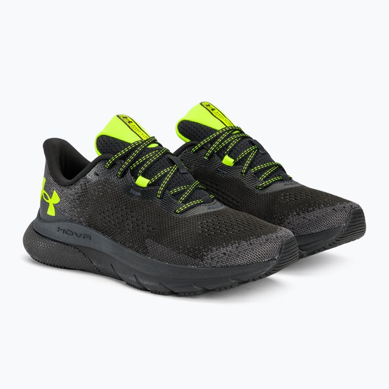 Under Armour Hovr Turbulence 2 férfi futócipő black/black/high vis yellow 4