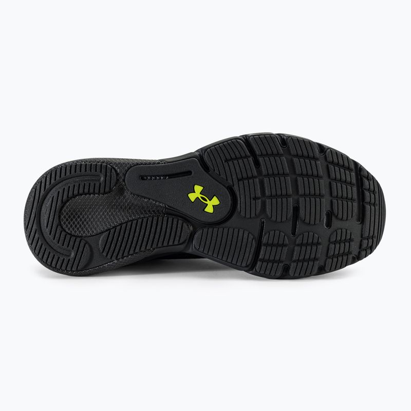 Under Armour Hovr Turbulence 2 férfi futócipő black/black/high vis yellow 5