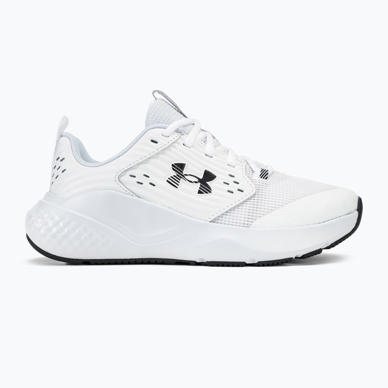 Női edzőcipő Under Armour Charged Commit TR 4 white/distant gray/black 2