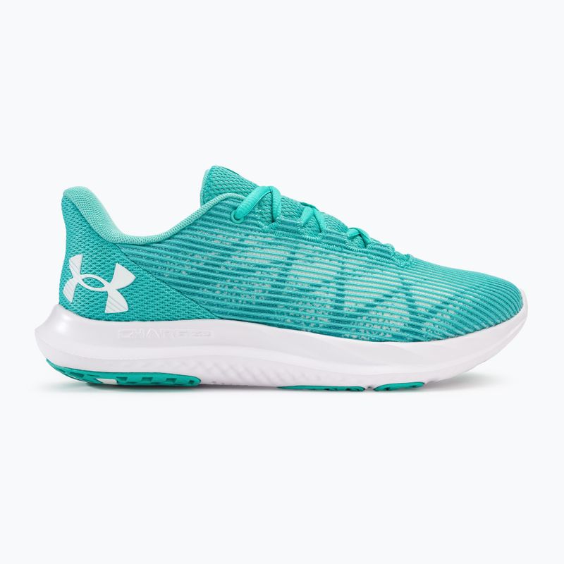 Under Armour Charged Speed Swift női futócipő radial türkiz/körtezöld/fehér 2