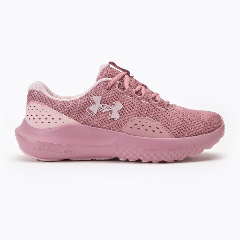 Under Armour Charged Surge 4 pink elixir/prime pink/pink elixir női futócipő 2