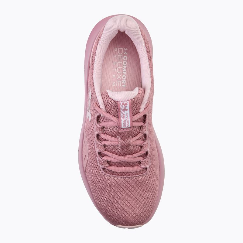 Under Armour Charged Surge 4 pink elixir/prime pink/pink elixir női futócipő 5