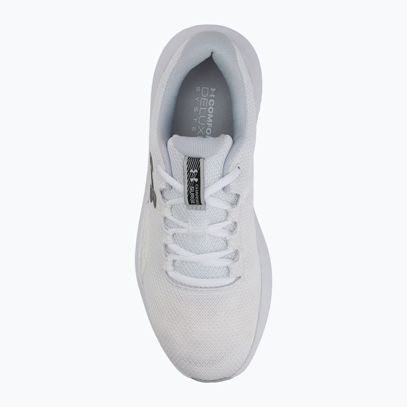 Under Armour Charged Surge 4 fehér/halo szürke/fekete férfi futócipő 5