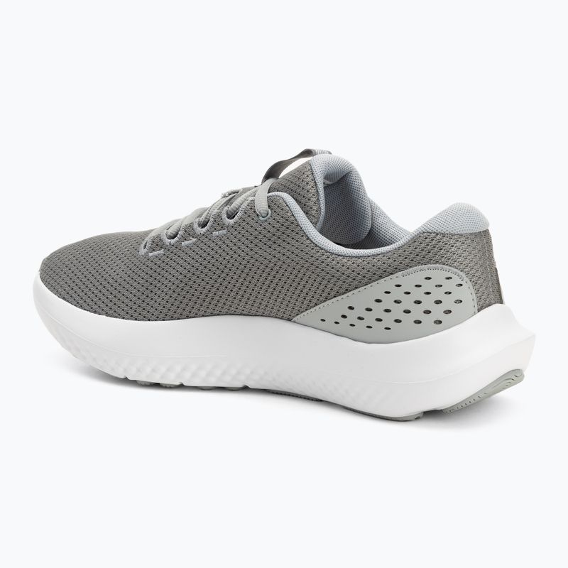 Under Armour Charged Surge 4 acél/mod szürke/fehér férfi futócipő 3