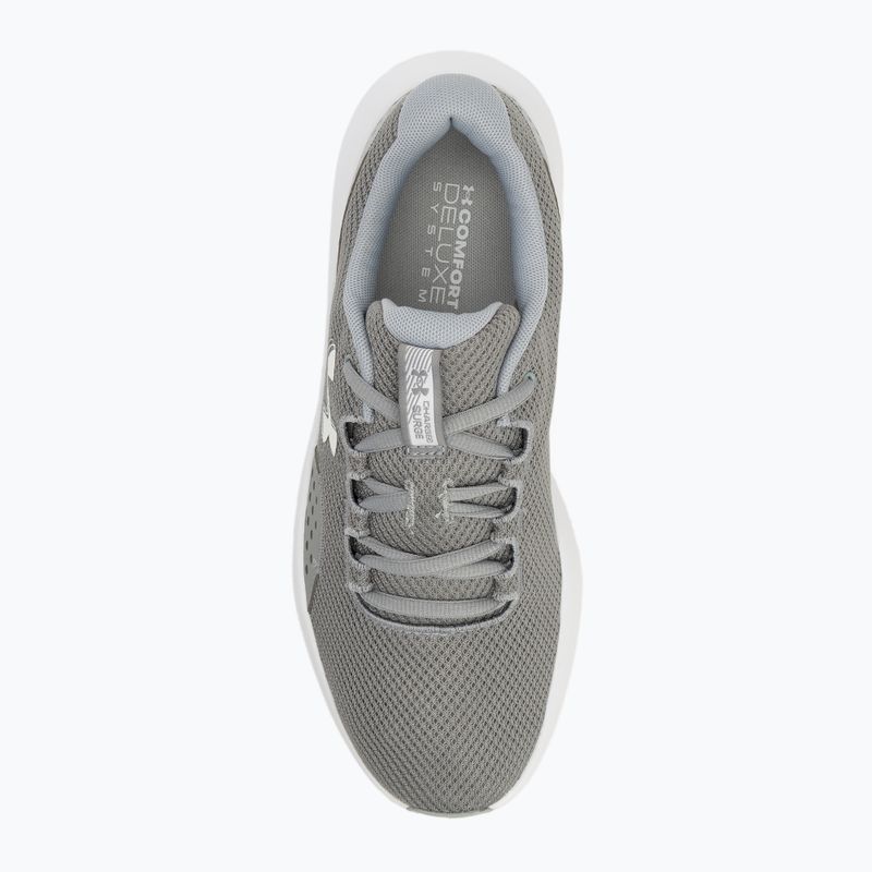 Under Armour Charged Surge 4 acél/mod szürke/fehér férfi futócipő 5