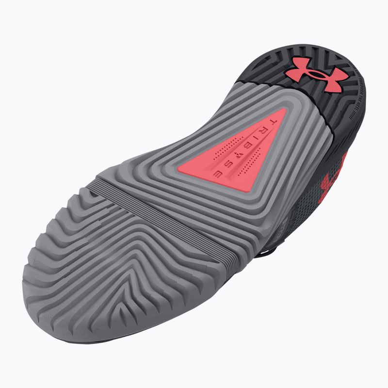 férfi edzőcipő Under Armour TriBase Reign 6 gray void/pitch gray/rush red 11